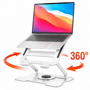 컨버젼 360도 회전 높이 각도조절 접이식 메탈 노트북 태블릿 거치대