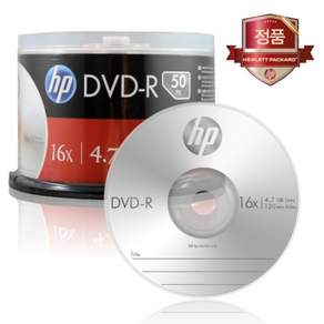 HP 공디스크 16X 4.7GB 50p + 케익 케이스