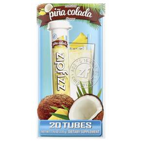 Zipfizz 헬시 에너지 비타민12 함유 피나 콜라다 튜브 20개 각 11g