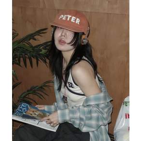 마이네임이즈피터 5-PANEL PETER CAP - ORANGE