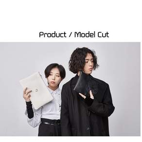 메이드한멋 훈민정음 해례본 클러치백 (흑색 백색)
