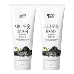해피바스 대나무숯 흡착 클렌징 폼