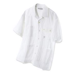 가든익스프레스 FOUR POCKET HALF SHIRT (off white)