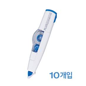 플러스 PLUS 수정테이프 본체 리필 WH-605D WH-605R 10개입