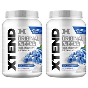 엑스텐드 더 오리지널 7G BCAA 파우더 머슬 리커버리 + 엘렉트롤리츠 블루 라즈베리 아이스