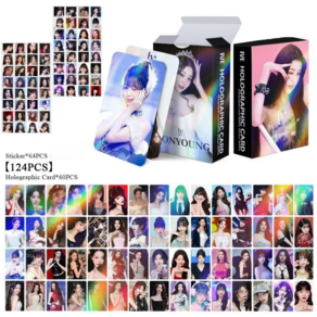 아이브 IVE 장원영 스페셜 에디션 REVIVE+ 홀로그램 포카 124장 홀로그램 포카 60장 스티커 64장 도무송 다꾸 선물용