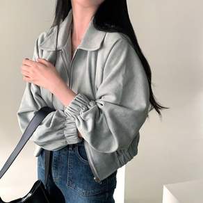 Seevary 여성 가을 패션 집업 코트 고급 카라넥 자켓