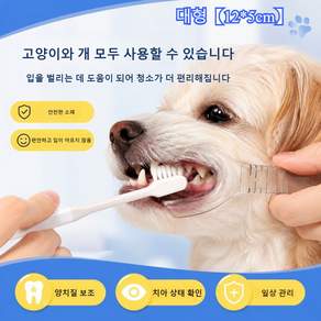 반려동물 투명 개구기 구강 벌리기 입확장기 양치 입벌리개 보조기구-양치 거부 반려동물용(반려동물 홈 구강케어)