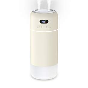 JGUG 미니 가습기 듀얼미스트 700ml 대용량 무선 초음파 무드등 휴대용 가정용 사무실 탁상용
