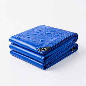 타포린 방수포 방수 텐트 캠핑 두꺼운 그늘막 1.2M*2M-5M*6M PVC Tarpaulin Blue