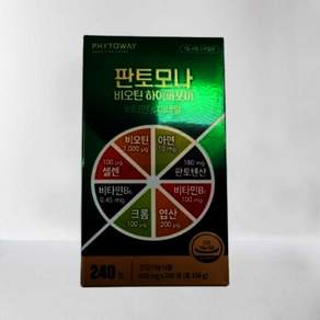 판토모나 비오틴 하이퍼포머 1박스 (240정) 비타민 미네랄 건강기능식품 영양제