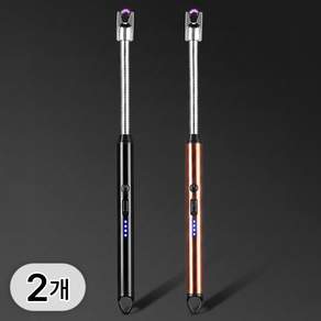 1+1 플라즈마 전기 점화기 롱 usb 충전식 스파크 주방 불 점화 전자 라이터 프라즈마 전자식 토치 라이타 캠핑 용품