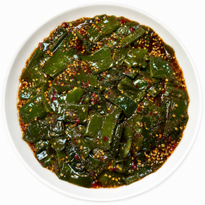 통미역줄기냉채무침400g 국내산 새콤달콤매콤 꼬들오독 반찬 안주 간식 매운맛