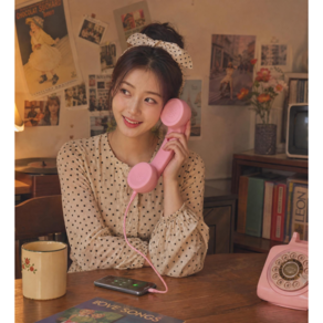 [리리즈] 레트로 옛감성 레트로전화기 레트로수화기 스마트폰전화