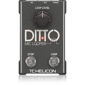 TC HELICON 보컬마이크용 루퍼 DITTO MIC LOOPER
