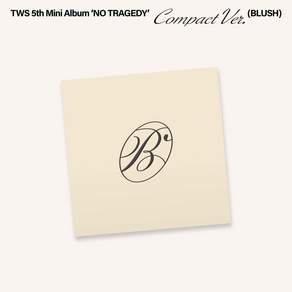 TWS 투어스 - 미니 5집 앨범 NO TRAGEDY / COMPACT Ver. / BLUSH(베이지) 랜덤
