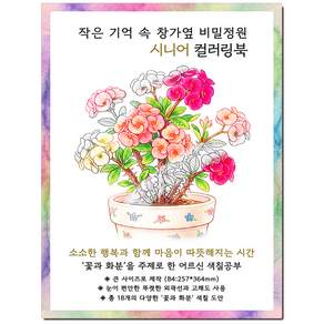 그림빛 어르신 색칠공부 색칠도안 치매예방 시니어 컬러링북 인지향상