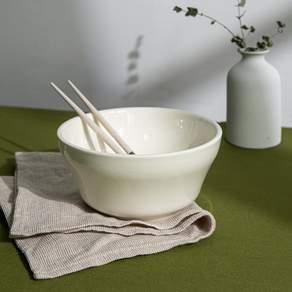 시라쿠스뉴욕 백지 면기 18cm
