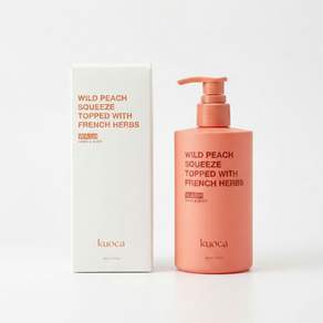 쿠오카 와일드피치 핸드앤바디 워시 [정품배송] kuoca wild peach