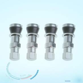 Aluminum Tubeless Wheel Tire compatible with Valve Stem Four Bolt-in With Dust Caps Wheels R