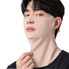 글로즈온 롱넥 냉감 아이스 쿨마스크 UV자외선차단 얼굴가리개 오픈형