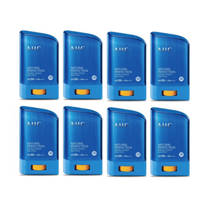 AHC 내추럴 퍼펙션 더블쉴드 선스틱 SPF50+/PA++++ [파랑] 스틱 썬크림 / 혼합자차 / 남녀 공용 선스틱 / 백탁현상 방지