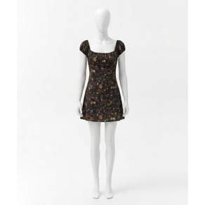 루루서울 Urban Dream Mini Dress (브라운)