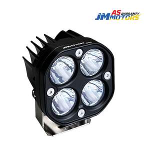 40W 고출력 LED AS보증 LED 써치라이트 화물차작업등/낚시/선박/집어등/바이크 JMS-S412F 차폭등 바닥등 12V 24V 후진등