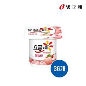 요플레 오리지널 복숭아