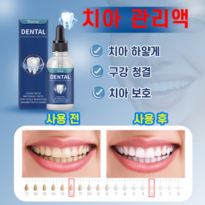 {판매1위} 하이드록시아파타이트 치아 보호 드롭제 치아미백 구취제거 잇몸 재생 염증 케어 치아회복액 치아 착색 완화