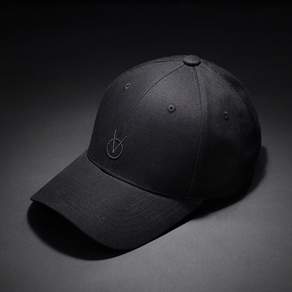 빈스모크 OV Small Logo [ALL BLACK] 볼캡 [HARD FIT]
