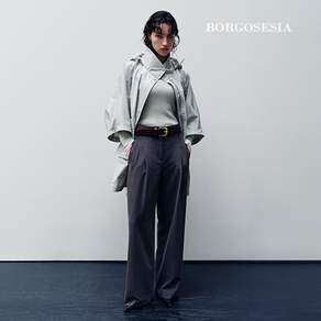 [최초가 89900원] 26SS 투턱 와이드 팬츠