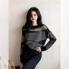 COSYEVNO 중년 여성 상의 가을 고급스러운 엘레강스 디자인 상의 SXQmmsy-165