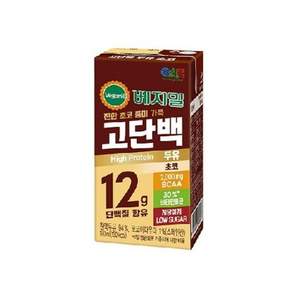 베지밀 고단백 두유 초코