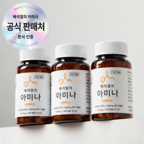 배석철의 아미나 고용량 비타민B3 미국산 나이아신아마이드 500mg