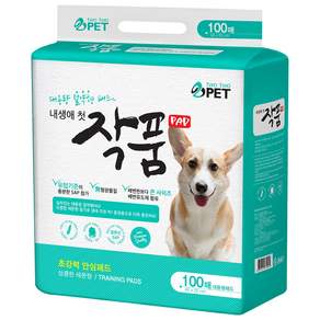 작품패드 100매 22g (45x55cm) 강아지 배변 유도 패드