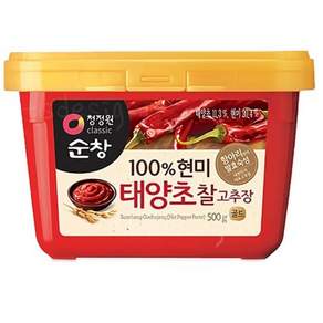청정원순창 100% 현미 태양초 찰고추장