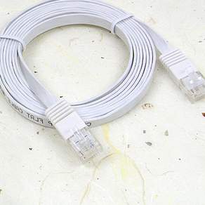 CAT6 플랫 랜케이블 다이렉트 RJ45 납작한 인터넷 연결선