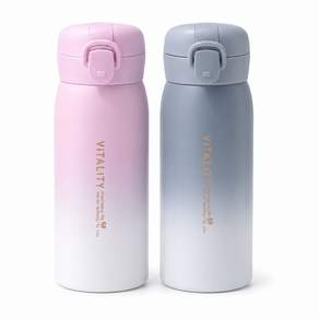 스피고 원터치 데일리 텀블러 1+1 어린이 완전밀폐 보온병