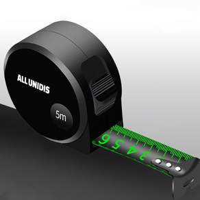 올유니딧 고급형 오차없는 고정밀 언브로큰 형광 줄자 UB-05RX 5m