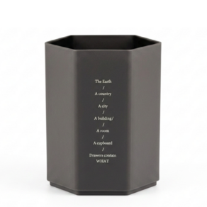 빈칸 육각 연필꽂이