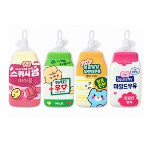단비나인 커다란 우유 말랑이 스퀴시
