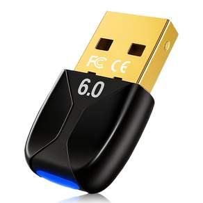블루투스 동글 6.0 USB 무선 어댑터 PC용 고속 안정연결