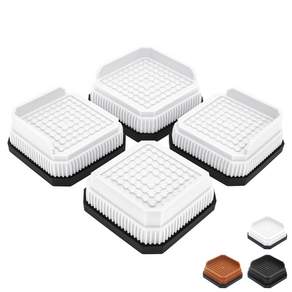 테이블 고도 조절 데스크 2.5/5.1/7/9.4cm 고도 조절 가능한 고도 조절 6.4cm 피트 고도 조절 장비.가구 및 가구용 세탁기.리프팅 테이블.