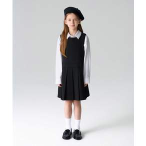 MUSINSA STANDARD KIDS 타이디 플리츠 드레스 [블랙]166293