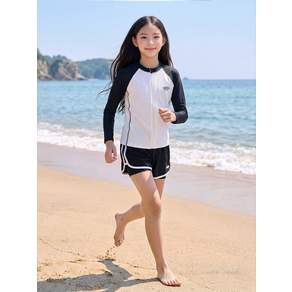 행텐틴즈 행텐틴즈 여아 레이어드 워터 숏 레깅스_100(14570-178-403-69)