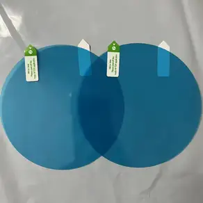 호환2Pcs 자동차 방수 필름 사이드 미러 보호 비 안티 안개 멤브레인 스티커 액세서리