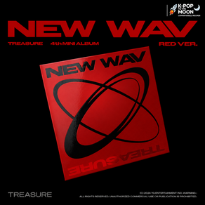 트레저 TREASURE 미니 4집 앨범 NEW WAV 포토북 (RED)