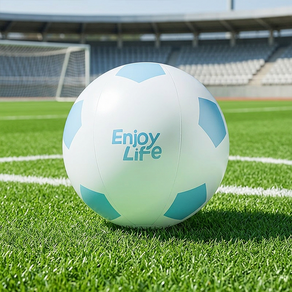 축구공 비치볼 물놀이 에어 축구공 수중 놀이공 접이식 수납 가능 간편 휴대