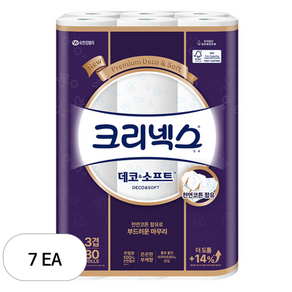 크리넥스 데코앤소프트 3겹 화장지